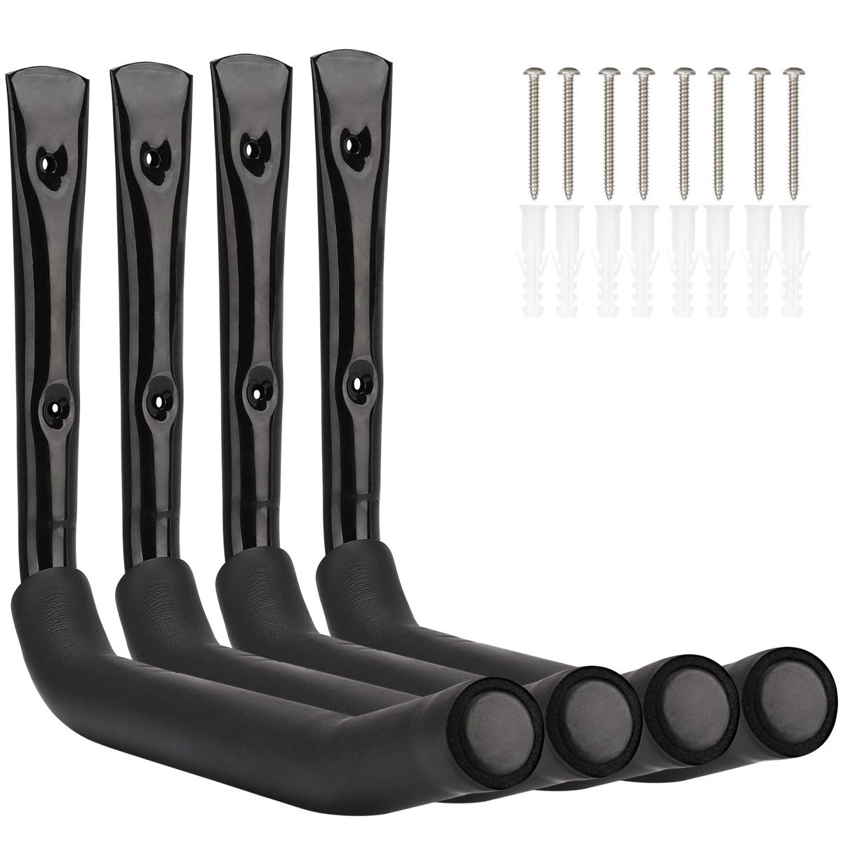 pipabiba Heavy Duty Garage Storage Wheel Hangers, 40cm Wall